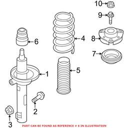 Suspension Strut Bumper - Front